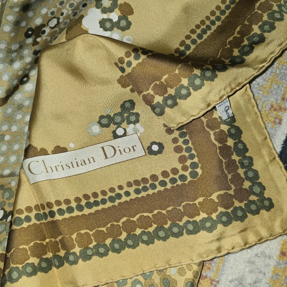 Christian Dior SILK Scarf
